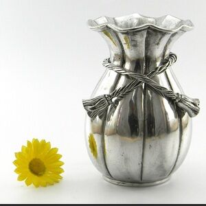 Pewter Vase made in Italy